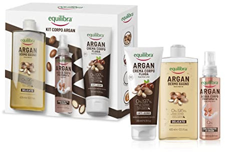 Kit Corpo Argan Equilibra® 3 Pezzi