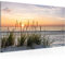Runa Art Bild Strand Sonnenuntergang Modern Wandbilder Wohnzimmer 1 Teilig - Made in Germany - Meer Natur Flur 043714a