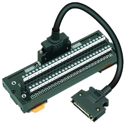 HL-SCSI-50P SCSI50 50-polige Relaisklemmen-Adapterplatine for Servo CN1 ASD-BM-50A for A2/AB 2M (Color : SCSI-mini 0.5m cable)