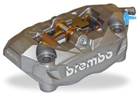 Brembo PINZA FRENO COD.20B69084 M4.32 B DX TITANIUM INTERASSE 100 MM
