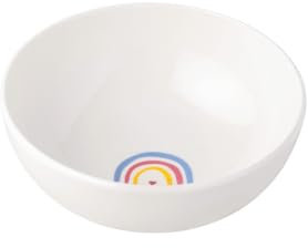 Villeroy & Boch – With Love Müslischale Weiß Be Happy, Spülmaschinenfest, Mikrowellensicher, Schale Regenbogen, Bowl, Schüssel klein, Salatschüssel, Suppenschüssel, Geschenk, Premium Porzellan