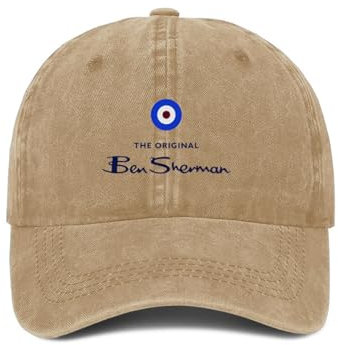 Klassische Unisex Mode Ben-Sherman Baseball Caps für Men und Women, Golf Sport Cap, Super