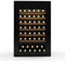 Klarstein Rhone 59 Uno Wine Fridge - 59 Bottle Capacity, Single Zone, 5-20°C, LED Control, Push-to-Open Door, UV Protection, Quiet Operation, Black