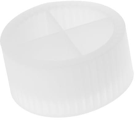 BESPORTBLE Stampo in Silicone per Vaso da Fiori Forma Geometrica Irregolare, Materiale Resistente Bianco per Progetti Fai da Te e Decorazioni Moderne per Interni