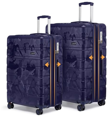 Sea choice Koffer Set Hartschalenkoffer Erweiterbar Ultraleicht Polycarbonat mit TSA Schloss-4 Rollen-Leichter Reisekoffer L/XL