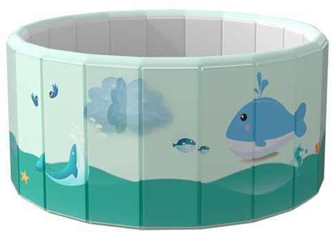 Piscine non gonflable pliable pour - Piscine interactive portable en PVC pour adultes chiens eau extérieur cour jardin