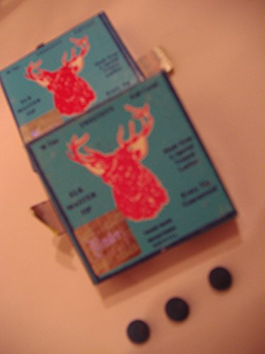 Elkmaster glue on snooker / pool cue tips - 9mm x 10