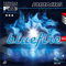 Tischtennis Belägen Donic Bluefire M3, 2,00 mm, rot und schwarz