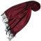 Lorenzo Cana Marken Damen Pashmina Schal Schaltuch Stola Umschlagtuch opulentes Muster in harmonischen Farben mit Fransen 70 cm x 180 cm 100% Modal 7815888