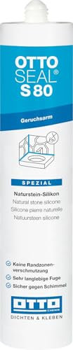 OTTOSEAL S 80 Geruchsarmes Naturstein-Silikon 310 ml Kartusche C10 bahamabeige