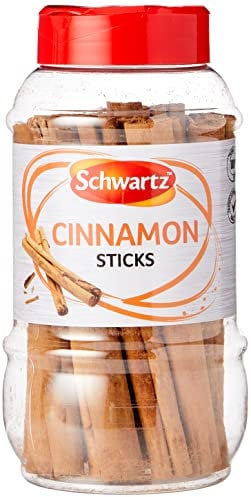Schwartz Cinnamon Sticks, Sweet and Aromatic Cooking Spices, 180 g (Pack of 1)