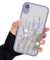 Compatible with iPhone XR for Girl Woman, Floral Flower Pattern Slim Design, Protective Hard PC Back with Soft Shockproof TPU Bumper Phone Case for iPhone XR-Purple