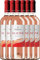 VINELLO 6er Weinpaket Roséwein - Glicine Rosato Terre Siciliane IGT 2020 - DDS mit einem VINELLO.weinausgießer | trockener Roséwein | italienischer Roséwein aus Sizilien | 6 x 0,75 Liter