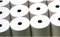 Double Dragon Rouleaux Papier Sans Carbone 76x76mm, simple épaisseur, pour imprimantes à impact, caisses non thermiques, calculatrices. Idéal pour cuisine et bureau. Pack de 20 rouleaux