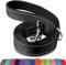 Joytale Dog Lead Strong, Double-Sided Reflective Leads with Soft Padded Handle for Training, Walking leash for Large, Medium, 1.5m x 2.5cm, Black