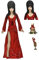 NECA Elvira, Mistress of The Dark Figurine Clothed Red, Fright, and Boo 20 cm