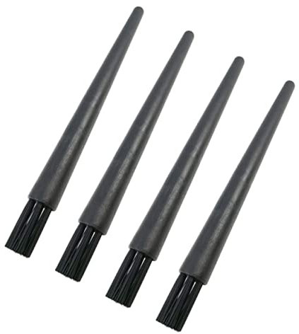 CAXUSD 4pcs Esd Static Cleaning Brush Practical Dust Cleaner for Computers Tablets and Electronics Lightweight for Hard Reach Areas