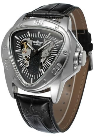ANDRESLAD orologio meccanico automatico orologi automatici watch men orologi meccanici vegito orologio da polso automatico orologio meccanico da uomo Black
