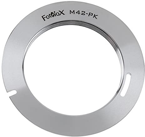 Fotodiox Pro Lens Mount Adapter Compatible with M42 Type 1 Lenses on Pentax K-Mount Cameras