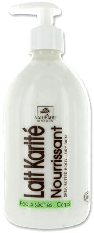Naturado Körpermilch, Shea und Traubenkerne, vielseitig einsetzbar, 500 ml