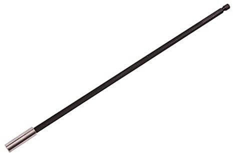 Amtech L2230 Magnetic Bit Holder, 12'' (30cm) Drill Bit Extension, Long Reach with Magnetic Head, ¼ inch Hex Drive