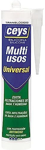 Universal M128794 - Silicona sellaceys transparente 280 ml
