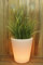 Arnusa Beleuchteter Blumentopf PL124 40 cm Kübel Topf Vase beleuchtet LED Leuchtvase