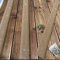 Sonnendeck-Leisten/Terrassendielen, rutschfest, mit Streifen, 50 mm x 1000 mm, Braun, 20 Stück