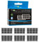 FilterLogic FFL-199W | 6er Pack - Antibakterielle Hygiene Luftfilter kompatibel mit Bauknecht Whirlpool Side-by-Side Kühlschrank - ersetzt Microban ANT001, ANT-001, ANTF-MIC, HYG001