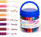 TBC The Best Crafts Colle Paillettes, Lot de 50 Stylos à Colle Scintillante Non Toxique pour Enfants Atiste