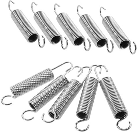 veorly 10er-Pack Scherenfedern Aus Stahl, Ersatzfedern für Gartenscheren, Kleine Federn, Ersatzfedern für Gartenscheren