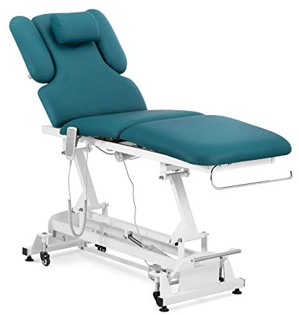 Physa Nantes Turquoise_PH Massageliege 3 Motoren 200 kg Türkis Massagebank Therapieliege Behandlungsliege