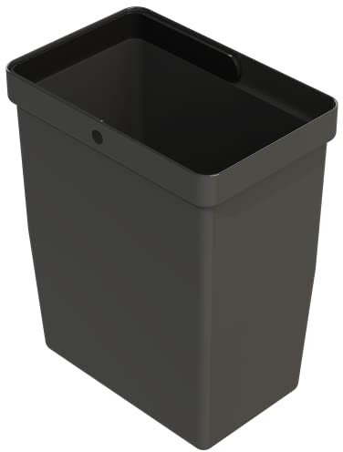 LM 530 ECO | 8-L Mülleimer aus recyceltem Material | 15 x 23 x 28,5 cm | Kompatibel mit LM Mülltrennsystem für die Küche unterschrank