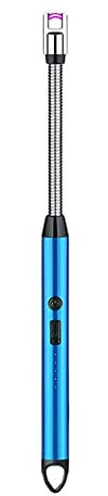 Estufa de gas de cocina con rotación de 360° de plasma, vela de gas eléctrica, USB, estufa de plasma, resistente al viento, recargable V4h9