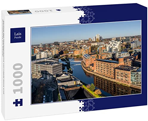 Lais Puzzle Leeds city centre skyline dock and waterside properties 1000 pieces