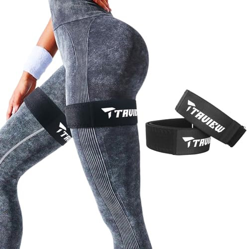 TAVIEW Okklusionsbänder für Frauen, Gesäß- und Hüftaufbau, Blutflussbeschränkungsbänder, BFR-Bündel, Beste Stoff-Widerstandsbänder zum Trainieren von Po, Kniebeugen, Oberschenkeln, Fitness