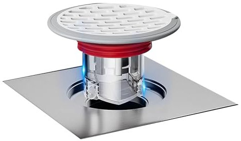Citywalk Shower Floor Drain Floor Drain Deodorizer Sewer Anti-Odor Cover Backflow Preventer-One Way Valve