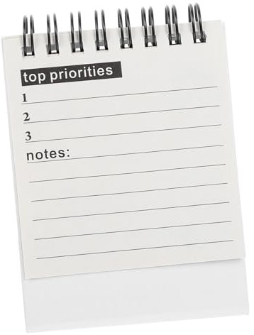 SHINEOFI Eleganter Mini-desktop-planer-kalender 2023 Schreibtischkalender Für Die Heimdekorationsspule