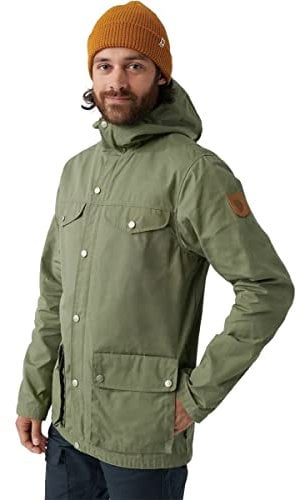 Fjallraven Herren Greenland Jacket M Shell Jackets, Green, L