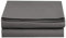 Elegant Comfort 1-teiliges Bettlaken in Premium-Hotelqualität, luxuriös und weich, 1500 Premium-Mikrofaser-Bettwäsche, knitterfrei, schmutzabweisend, Queen, Grau