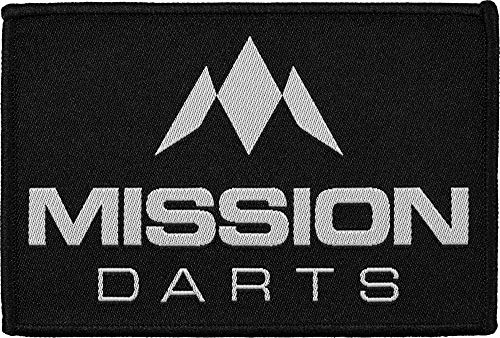 Mission Darts - Iron On Logo - Darts Patch - Woven Badge