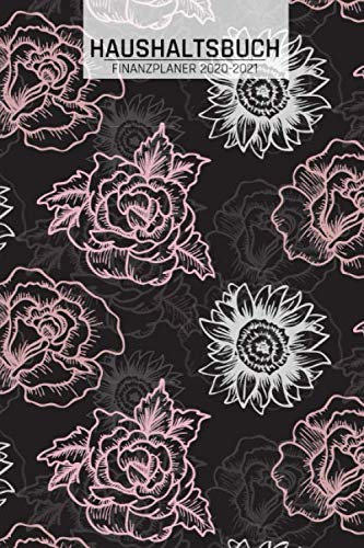 Haushaltsbuch: Übersicht von Einnahmen I Ausgaben I Fälligkeiten I Wochenplaner I Variable und Fixe Kosten I 120 Seiten I matt I Abstrakte Pflanzen