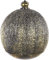 habeig Orientalische Laterne #423 aus Metall 39 x 33 cm groß | Arabische Gartenlaterne für draußen, Innen als Bodenlaterne | Gartenwindlicht Windlicht hängend oder zum Hinstellen