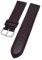 Uhrenarmband supersoft breit Kalbleder Farbe und Stegbreite wählbar (Bordeaux, 20mm - L)