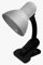 BEL AIR HOME - Lampe de bureau DEDALO 1xE27 pour éclairer votre espace de travail avec style et efficacité (ARGENT)