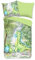 Soma Renforcé PastellKinder-Bettwäsche-Set 2 teilig Bettbezug 2tlg 135x200cm 80x80cm Dino Dinosaurier grün
