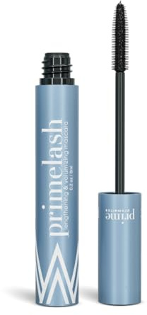 Prime Prometics PrimeLash Mascara for Older Women – Volumizing, Incredible Length in 2 Coats – Long-Stay, Zero Clumps, Hypoallergenic (Black)