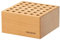 MEEDEN Porte-crayons et pinceaux en bois de hêtre : 36 trous pour pinceaux de peinture et support – Bloc en bois pour pinceaux, stylos et outils d'art – Présentoir pour pinceaux de peinture