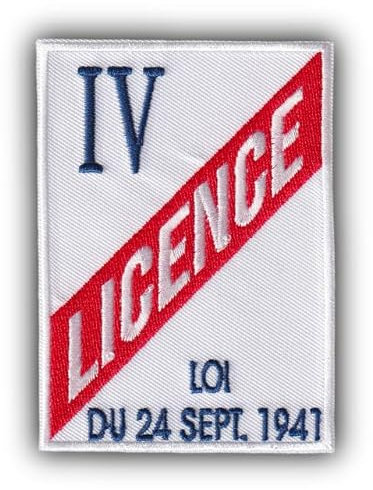 FROM HAWAII WITH LOVE - D620 - Ecusson Patch Brodé Thermocollant - Dim: 9 cm x 6,5 cm - Licence 4 IV apéro humour pétanque