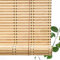 Bambusrollo Blickdicht Bambus Rollo für Fenster Sonnenschutz Holzrollo Bambus Raffrollo Jalousie breit 120cm 140cm 80cm 90cm 100cm